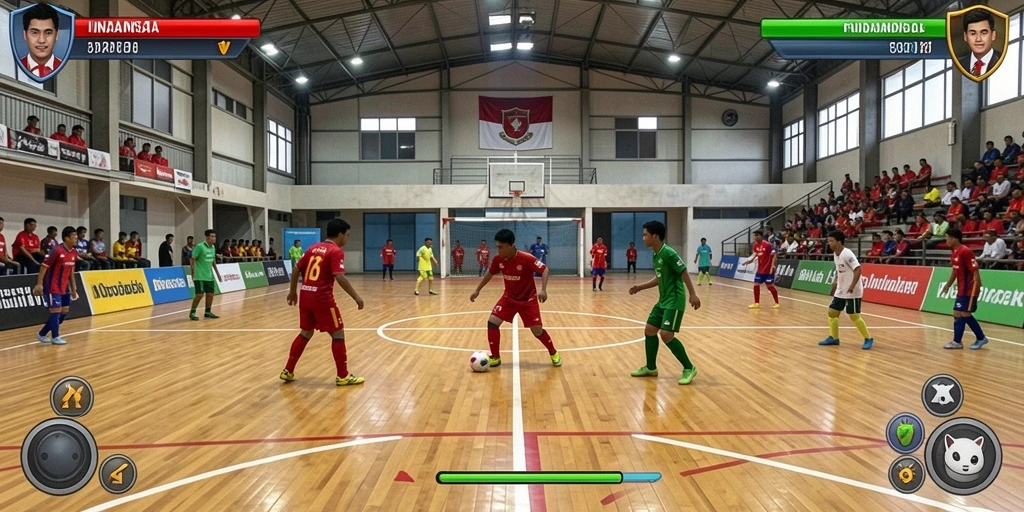 Screenshot 1: Tampilan antarmuka permainan yang menarik.