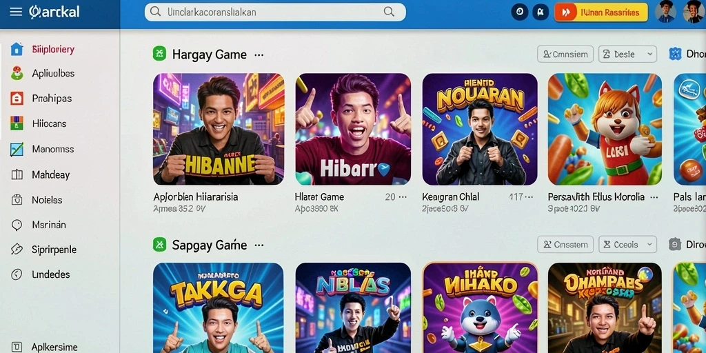 Tampilan luar interface yang menarik.