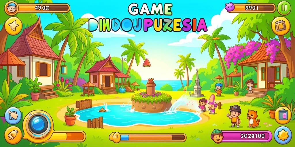 Tangkapan layar permainan slot dengan grafis yang memukau.