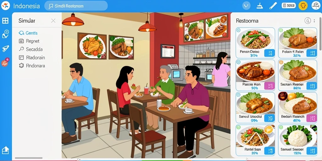 Screenshot menunjukkan antarmuka yang ramah pengguna.