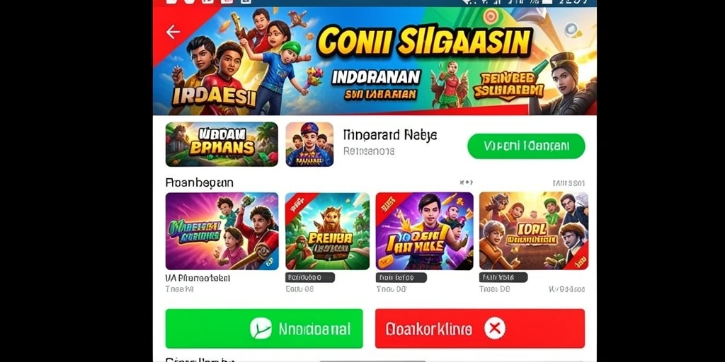 Tampilan antarmuka yang menarik dan user-friendly.