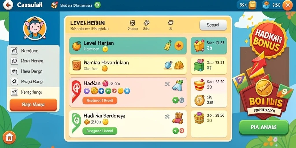 Tangkapan layar menampilkan gameplay yang menarik.