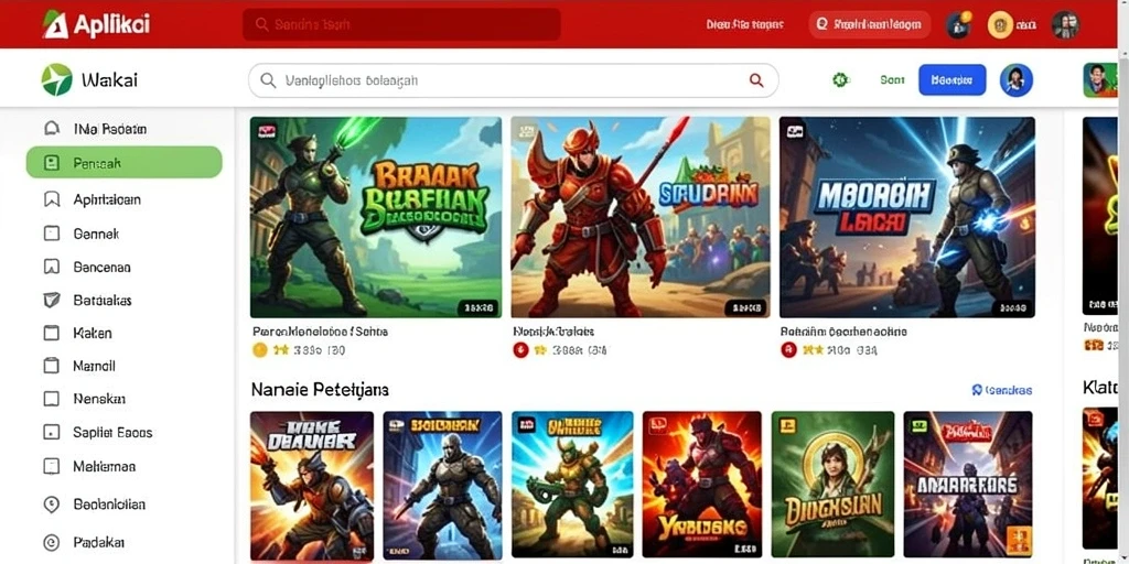 Tampilan antarmuka yang menarik dan interaktif.