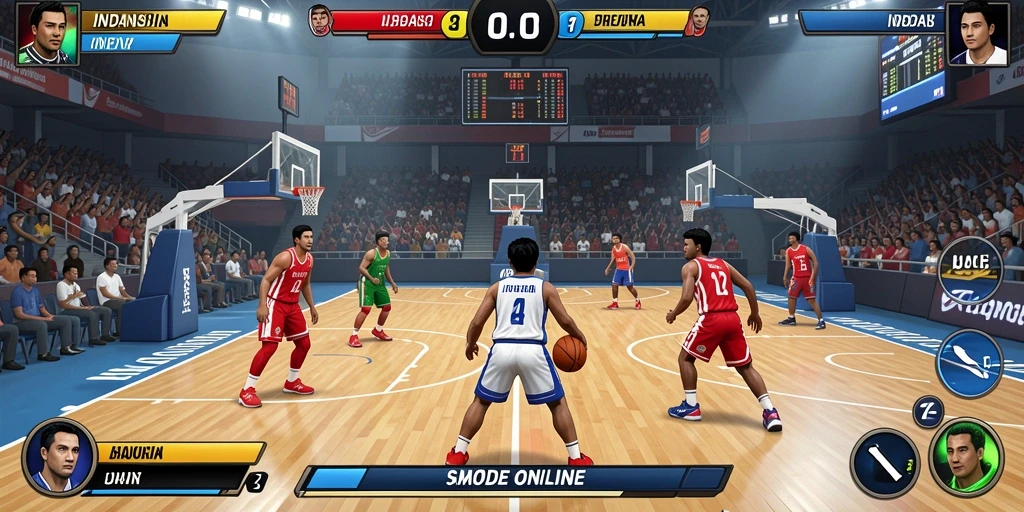 Tampilan awal GAMERP yang menarik dan penuh warna.