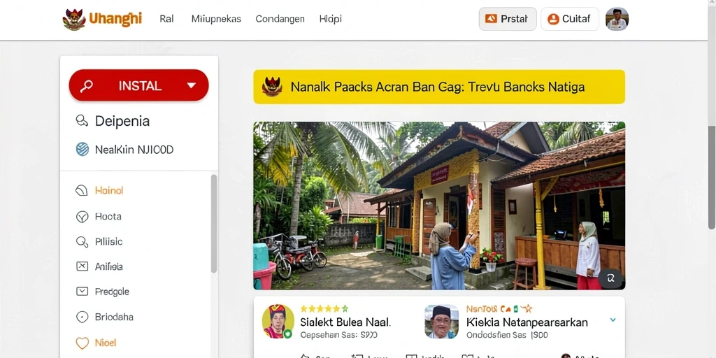 Tampilan antarmuka yang menarik dan mudah digunakan.