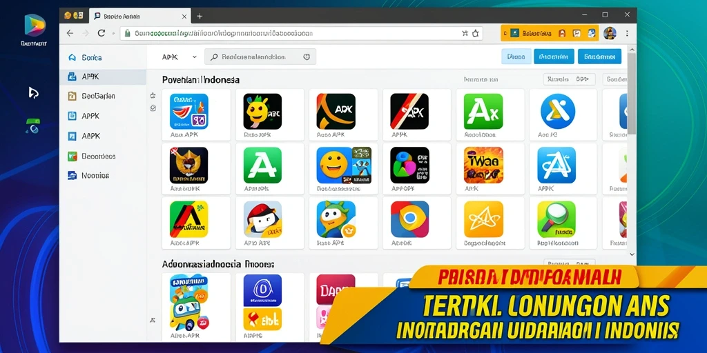 Tampilan awal permainan yang menarik.