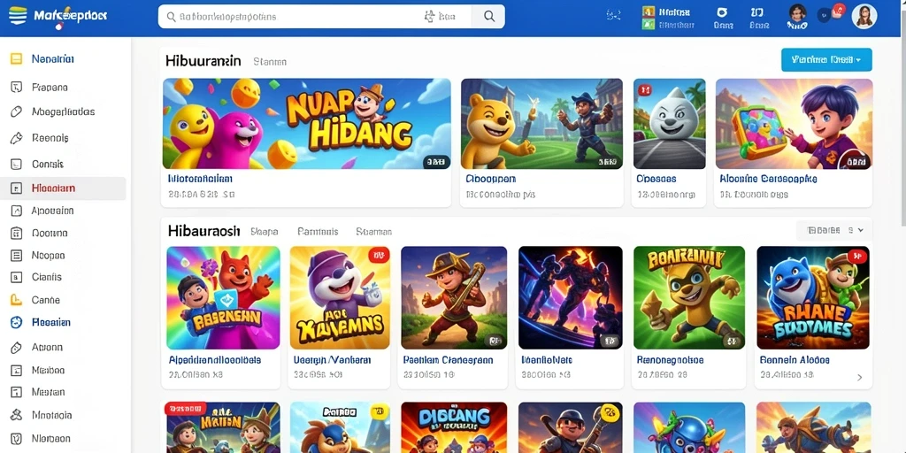 Tampilan antarmuka yang menarik dan user-friendly.