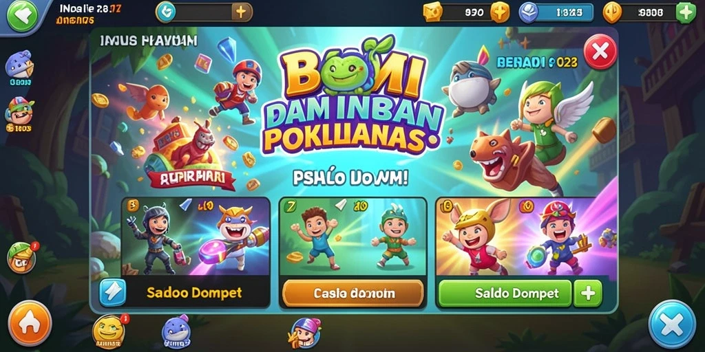 Tampilan antarmuka yang intuitif dan menarik.