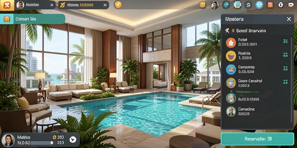 Tampilan antarmuka yang modern dan user-friendly.