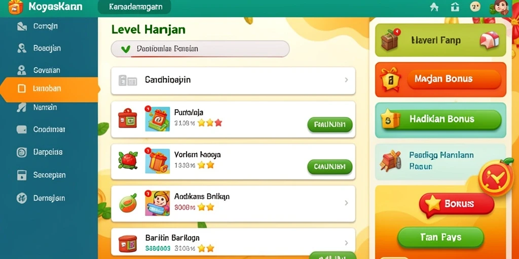 Tampilan awal aplikasi RAJABANDAR88 yang menarik.