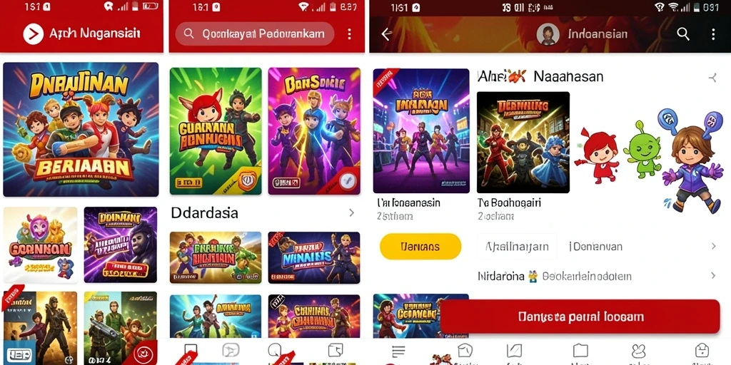 Tampilan antarmuka yang intuitif dan menarik.