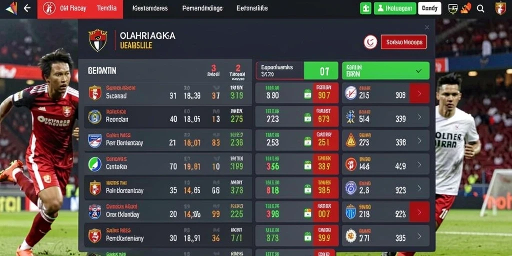 Screenshot RINDUSLOT dengan tampilan antarmuka yang menarik.