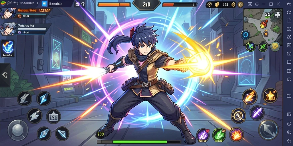 Tangkapan layar menunjukkan pemandangan menakjubkan dalam game.