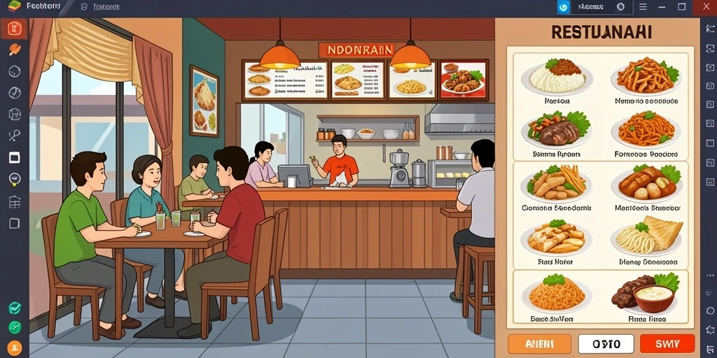 Tampilan antarmuka yang menarik dan mudah digunakan.